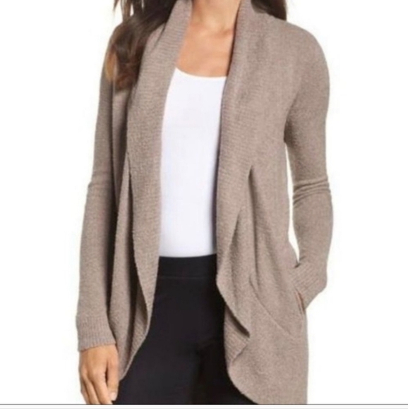 Barefoot Dreams Cozychic Lite Circle Soft Cardigan With Pockets XS/S - Picture 9 of 9